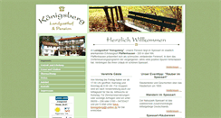 Desktop Screenshot of landgasthof-koenigsberg.de